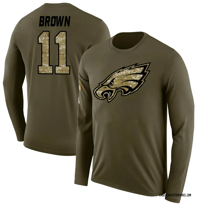 AJ Brown Philadelphia Eagles Salute To Service Jersey Men's Size Medium for  Sale in Edgewater Park, NJ - OfferUp