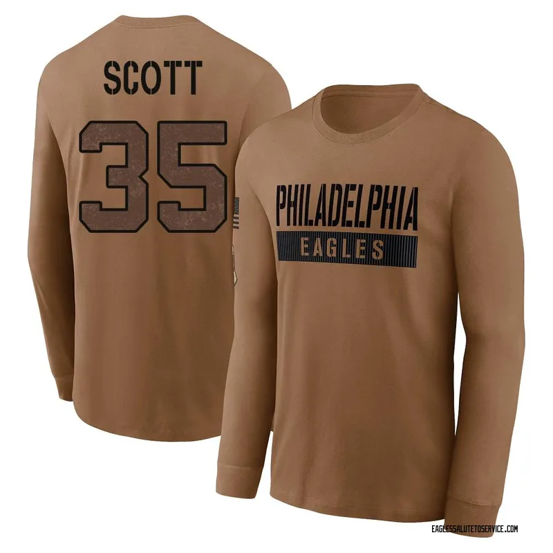 Top boston Scott 35 Philadelphia Eagles football player poster shirt,  hoodie, sweater, long sleeve and tank top