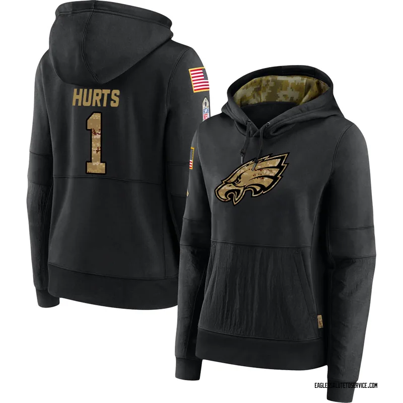 Jalen Hurts Philadelphia Eagles Men's Legend Olive Salute to