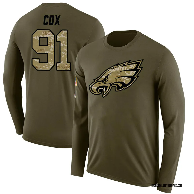 Fletcher Cox Salute to Service Hoodies & T-Shirts - Eagles Store